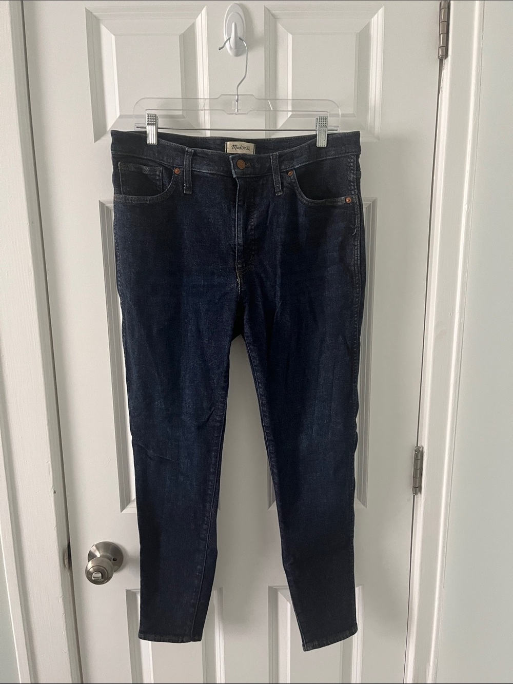 Madewell Dark Indigo Women's Skinny High Rise 10” Jeans